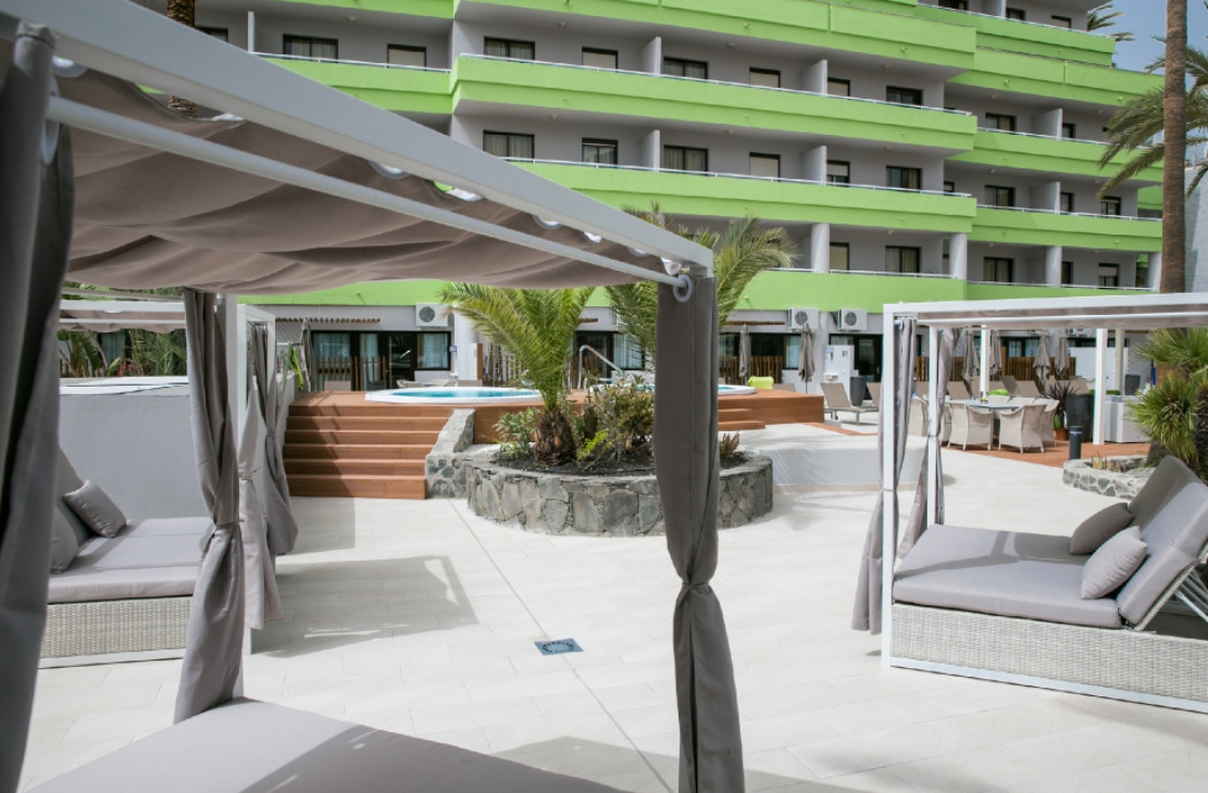 Hotel Livvo Anamar Suites ปลายา เดล อิงเกลส ภายนอก รูปภาพ